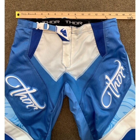 Thor MX Pants Womens 7/8 (27/28) Phase Moto Hip Pads Reinforced Seams Joints - Picture 5 of 7